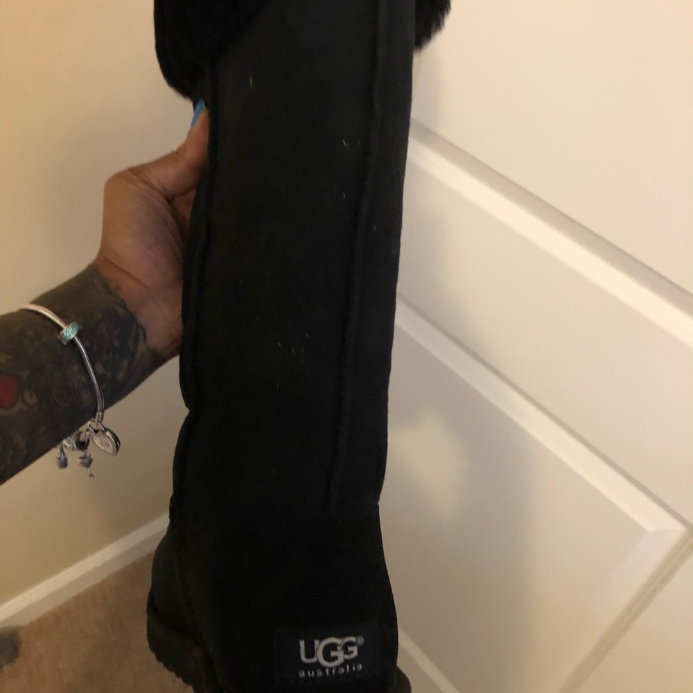 UGG over the knee bailey button
